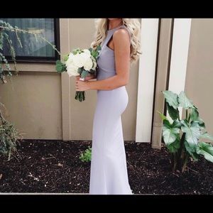 Maxi grey Misguided dress